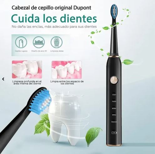 Cepillo Dental Electrico de 4 Cabezales