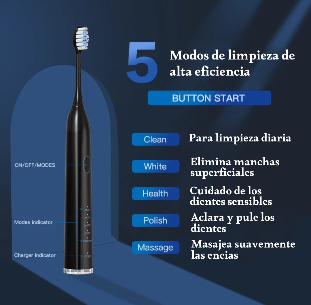 Cepillo Dental Electrico de 4 Cabezales